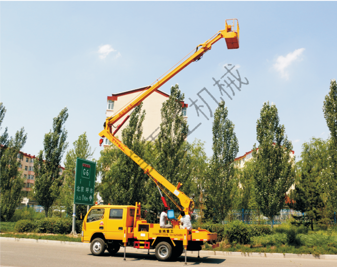 高空作業(yè)車(chē)交貨圖